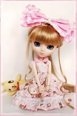 imagenes de muñecas tiernas rosa