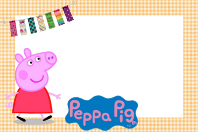 tarjetas de cumpleaños de peppa pig cuadro