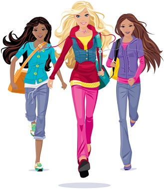 imagenes de 3 muñecas barbie