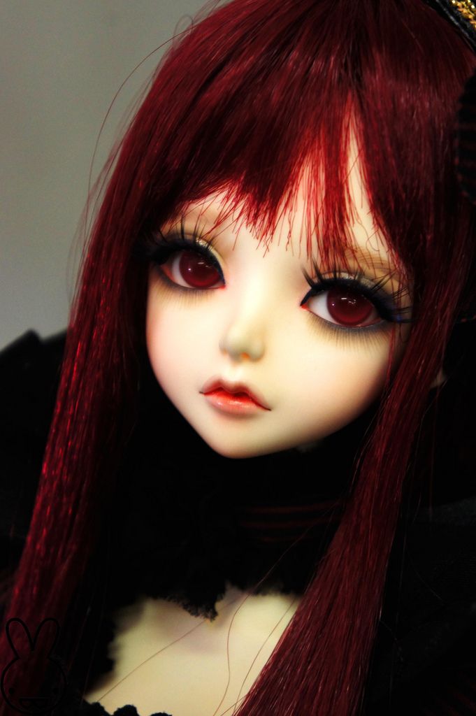 muñecas de pelo rojo